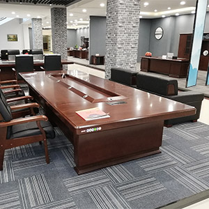 大型会议桌实木皮油漆会议台CT-YL4013