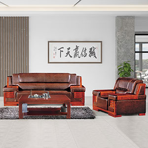 经典商务办公会客沙发S-923